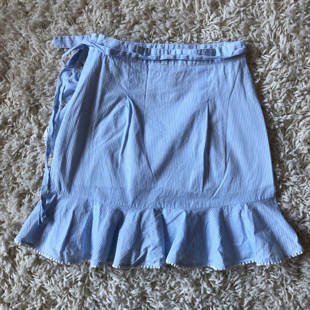 AQUA Ruffle Mini Skirt - Picture 2 of 5